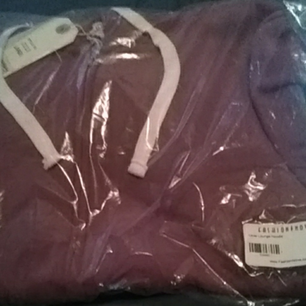 Purple hoodie